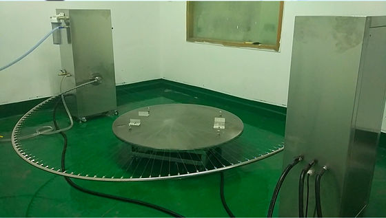 Pulvérisation et éclaboussures d'eau de tube d'oscillation de machine d'essai imperméable standard de LIYI IEC60529